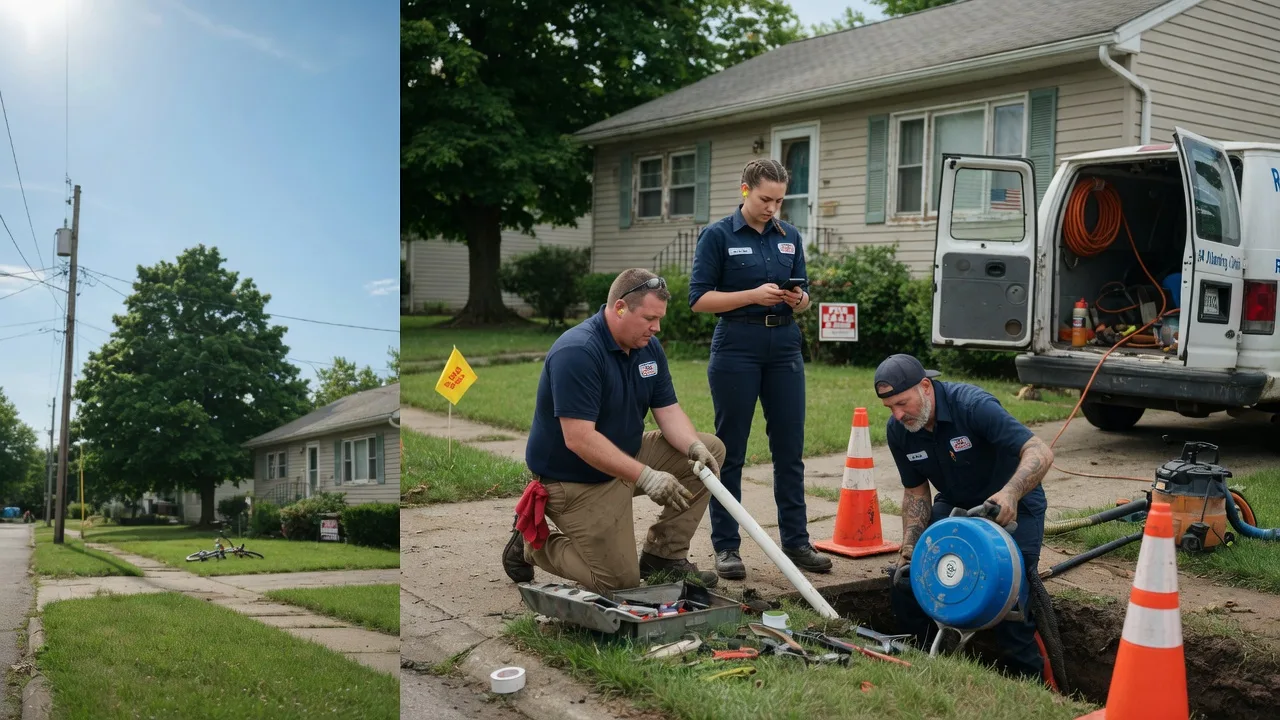 Sewer Line Repair in Ottawa Lake, MI near me
